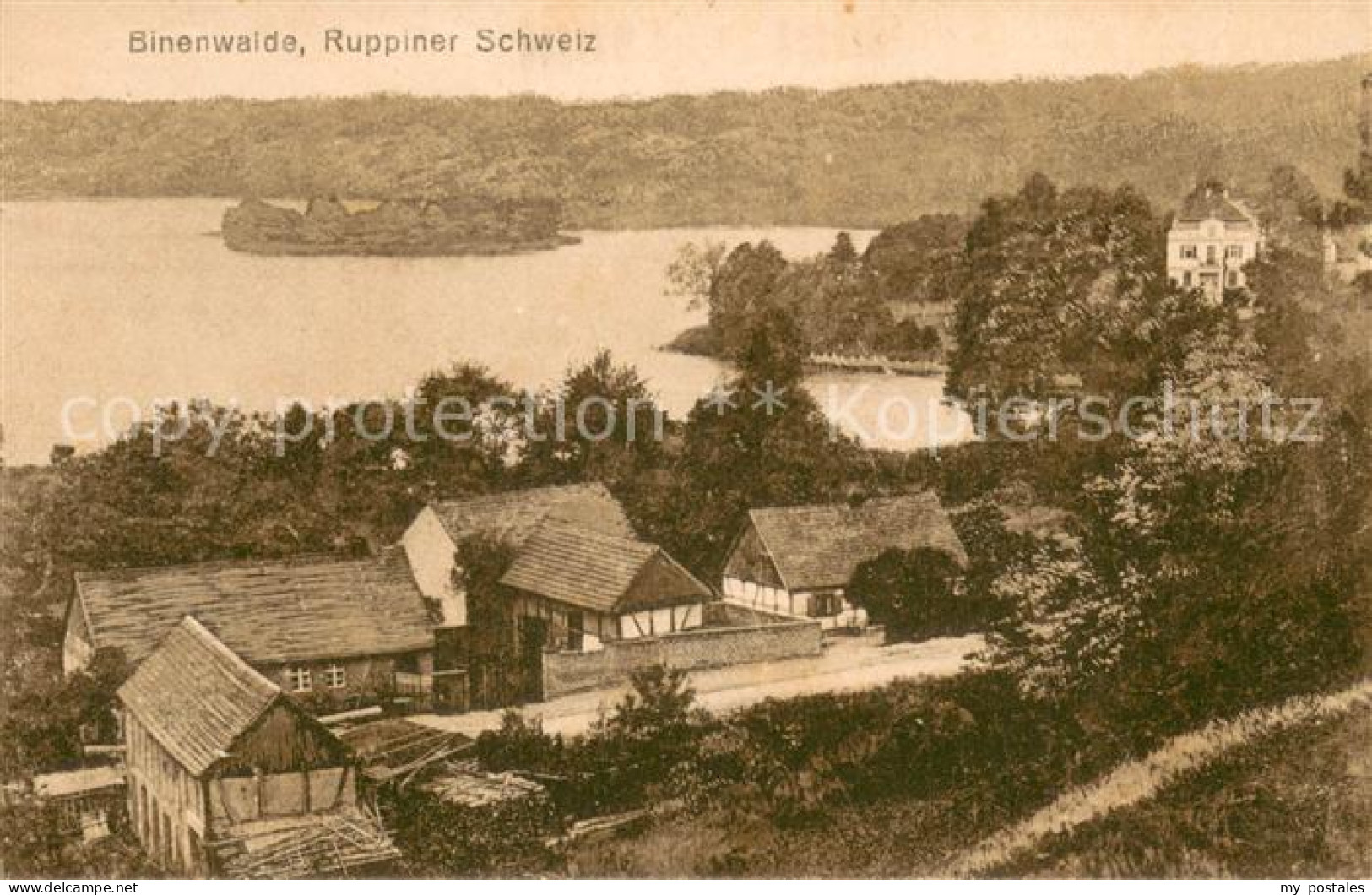 73706588 Binenwalde Ruppiner Schweiz Panorama Binenwalde - Neuruppin