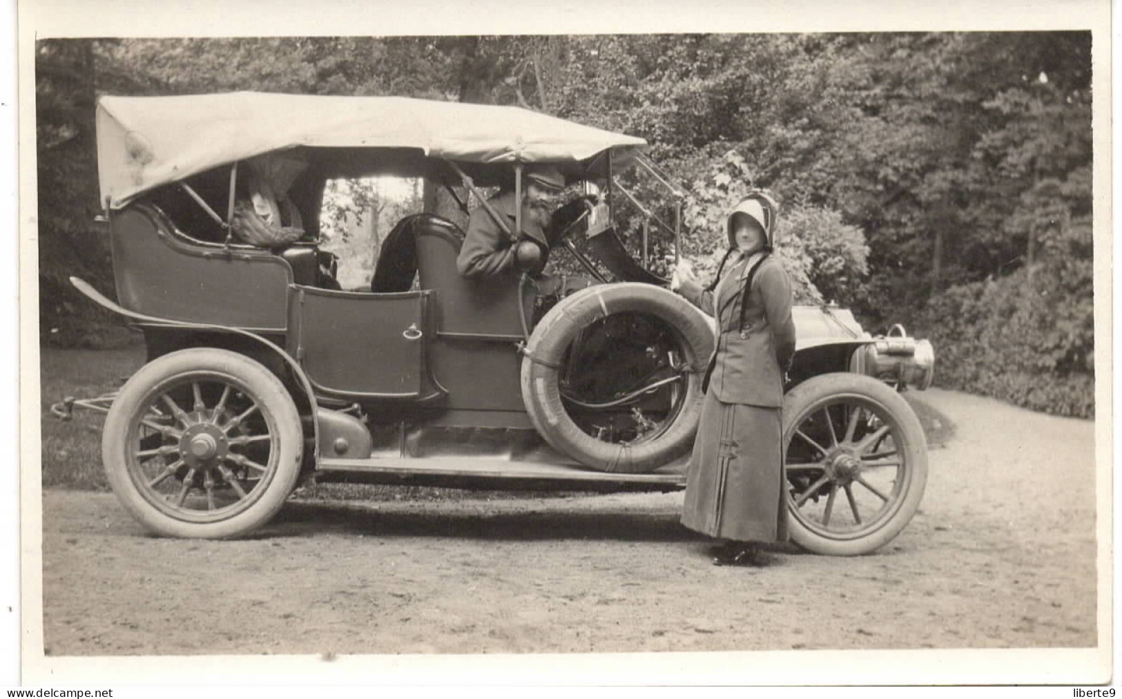Automobile 1913  Photo 7x11cm - Cars