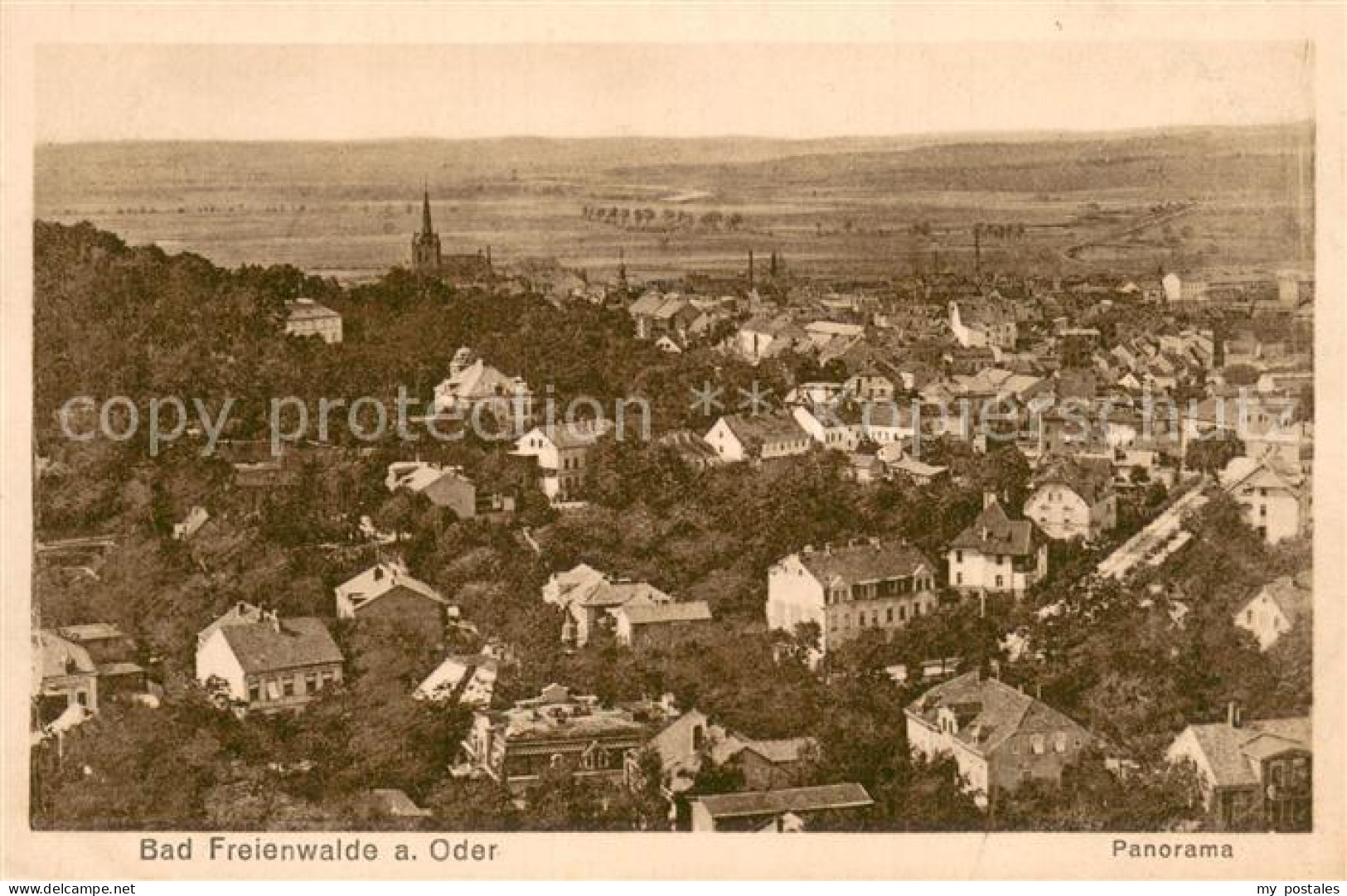 73706552 Bad Freienwalde Panorama Bad Freienwalde - Bad Freienwalde