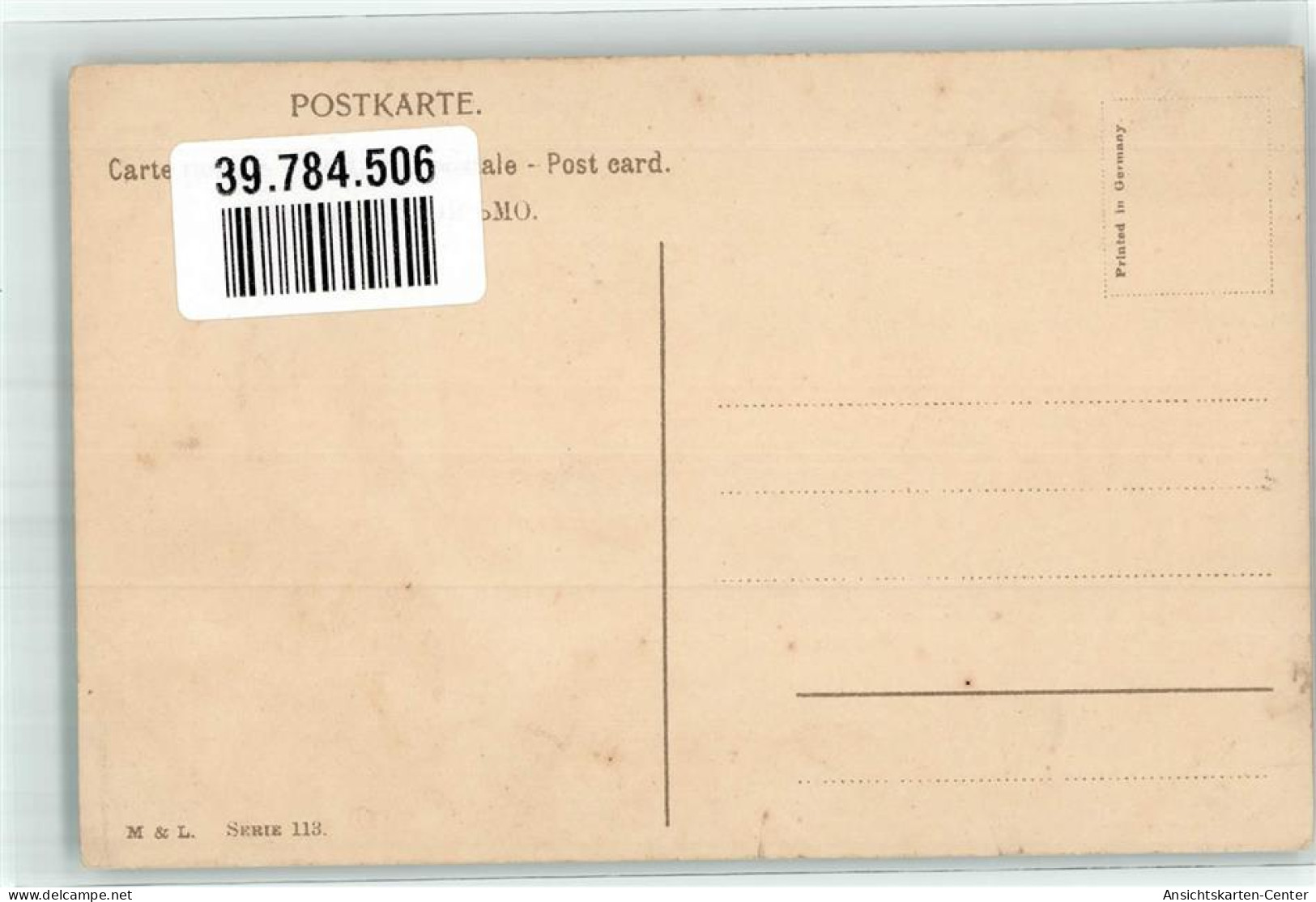 39784506 - Eine Prachtvolle Rote Rose Kuenstlerkarte M & L Serie 113 - Klein, Catharina