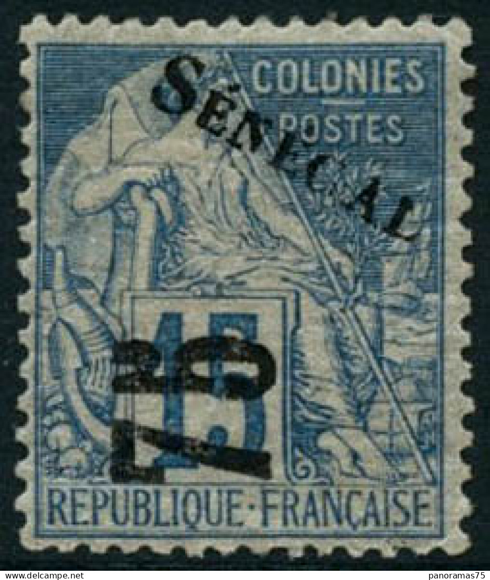 ** N°6 75 Sur 15c Bleu, Signé Brun - TB - Other & Unclassified