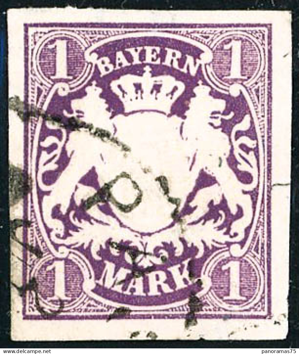 Obl. N°36 1m Violet - TB - Sonstige & Ohne Zuordnung