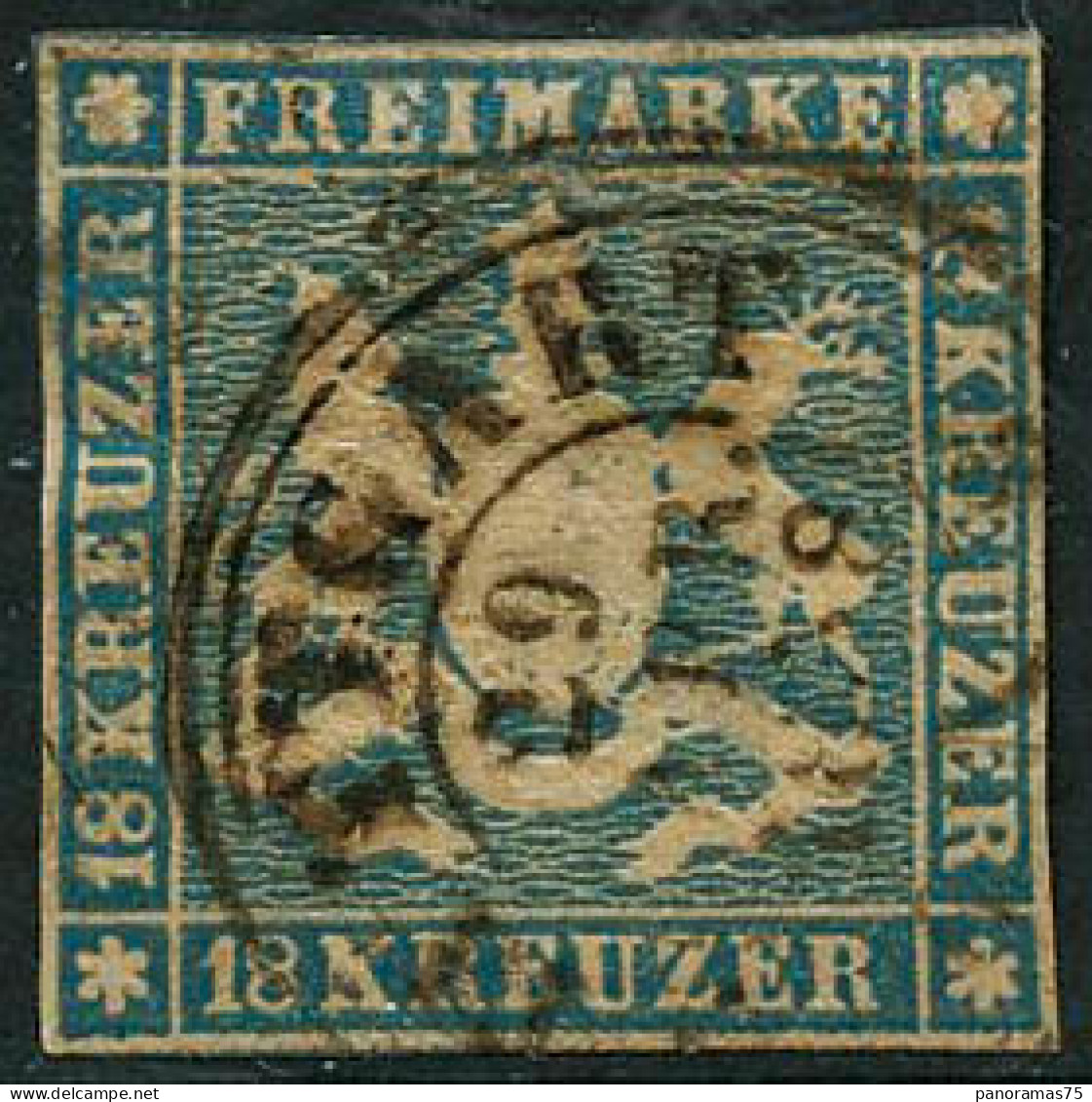 Obl. N°15 18K Bleu, Petites Marges - B - Sonstige & Ohne Zuordnung