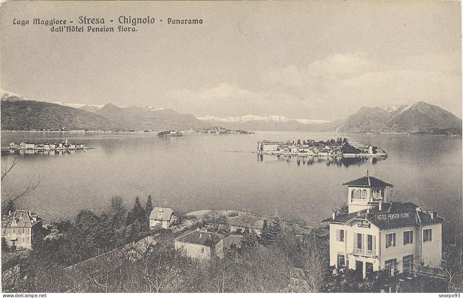 ITALY. POSTCARD. MAGGIORE LAKE. STRESA - Other & Unclassified