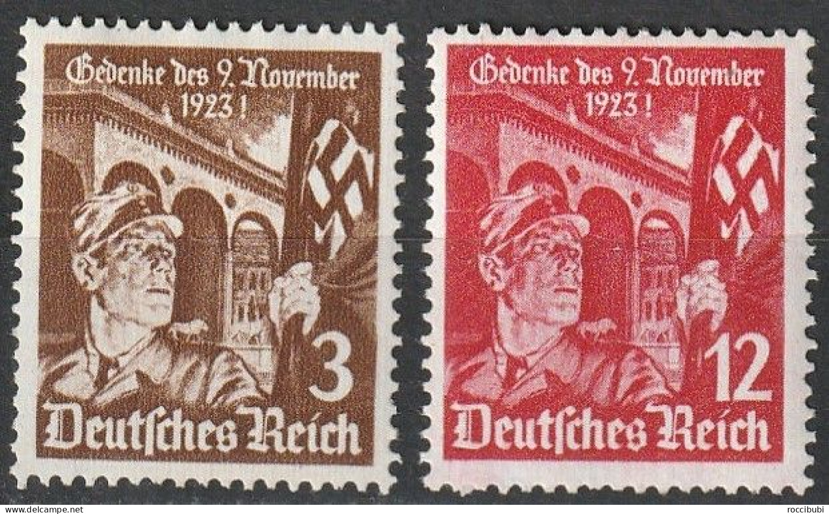 1935 // 598/599 * - Unused Stamps