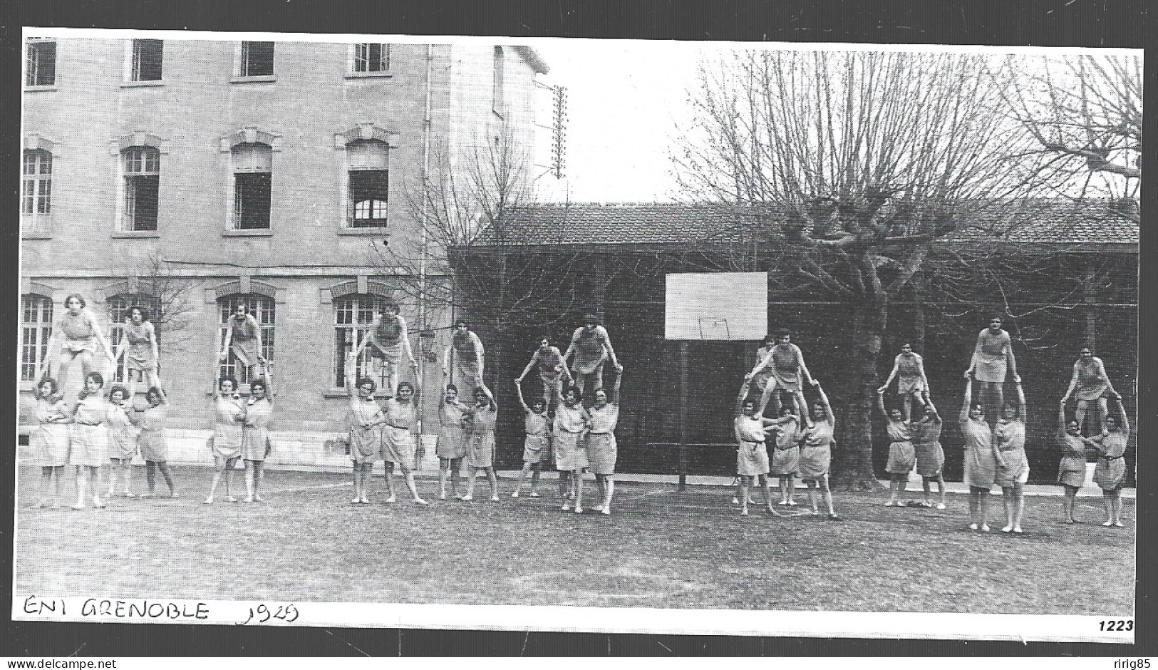 1986  --  E.N.I. DE GRENOBLE GYMNASTIQUE FEMININE EN 1929  . 4B032 - Zonder Classificatie