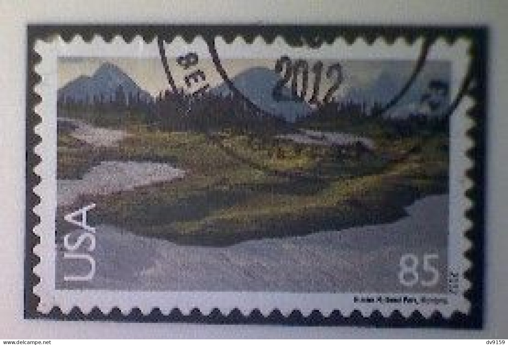 United States, Scott #C149, Used(o), 2012 Air Mail, Glacier Park, 85¢, Multicolored - Usados