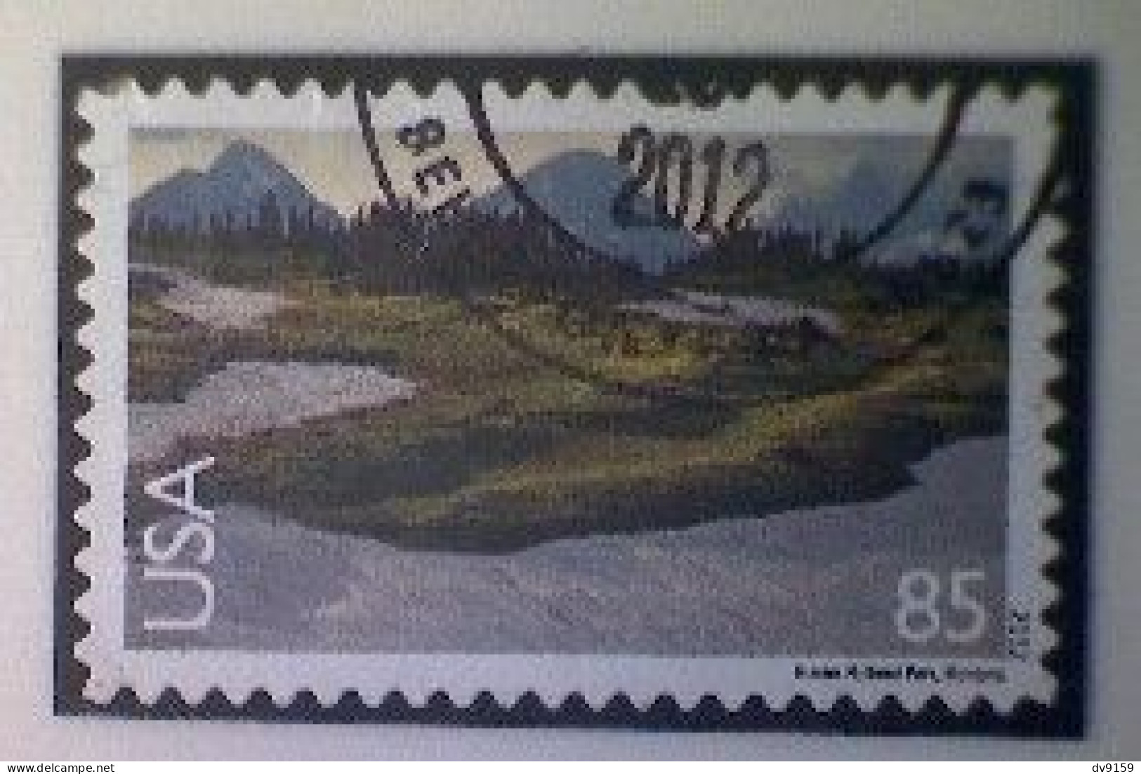 United States, Scott #C149, Used(o), 2012 Air Mail, Glacier Park, 85¢, Multicolored - Gebruikt