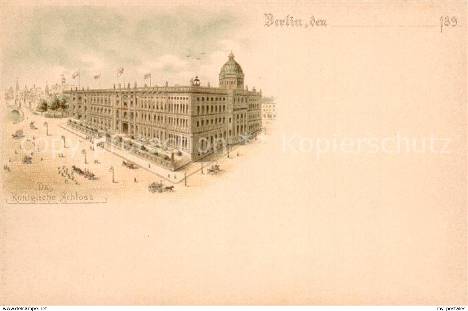 73706460 Berlin Koenigliches Schloss Berlin - Other & Unclassified