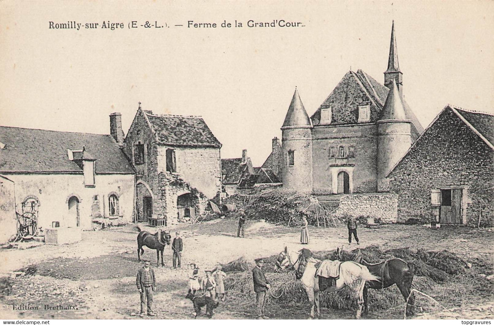 28 ROMILLY SUR AIGRE / Ferme De La Grand' Cour / - Other & Unclassified