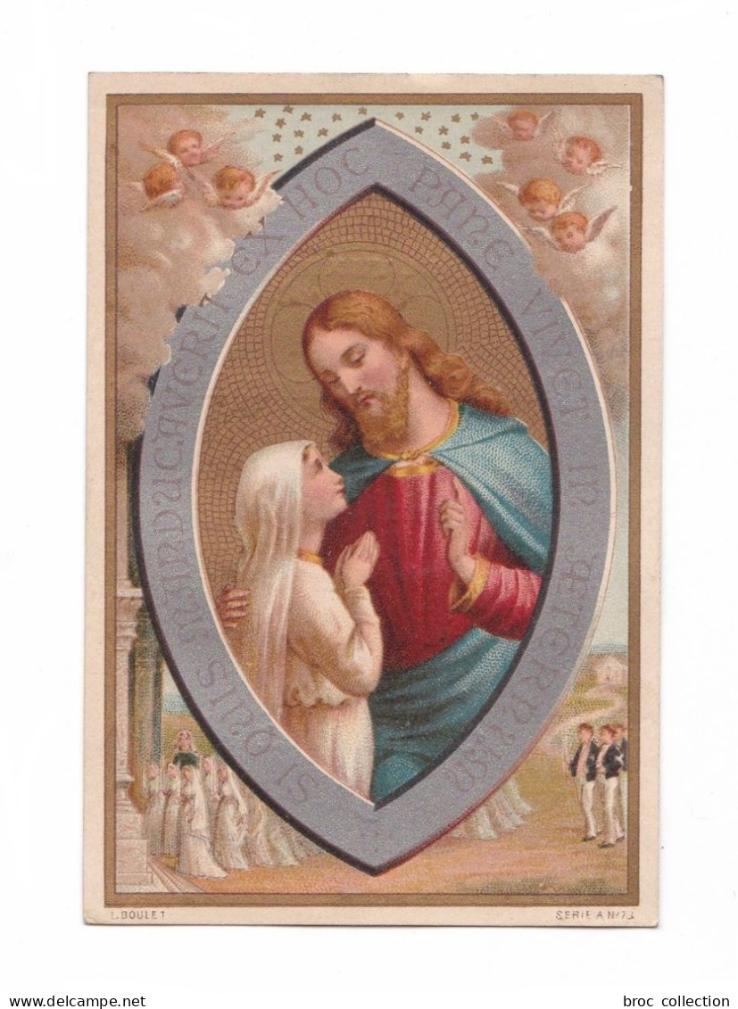 Aire, 08, 1re Communion De Jeanne Dupin, 1886, Chapelle Des Dames Ursulines, éd. L. Boulet - Devotion Images