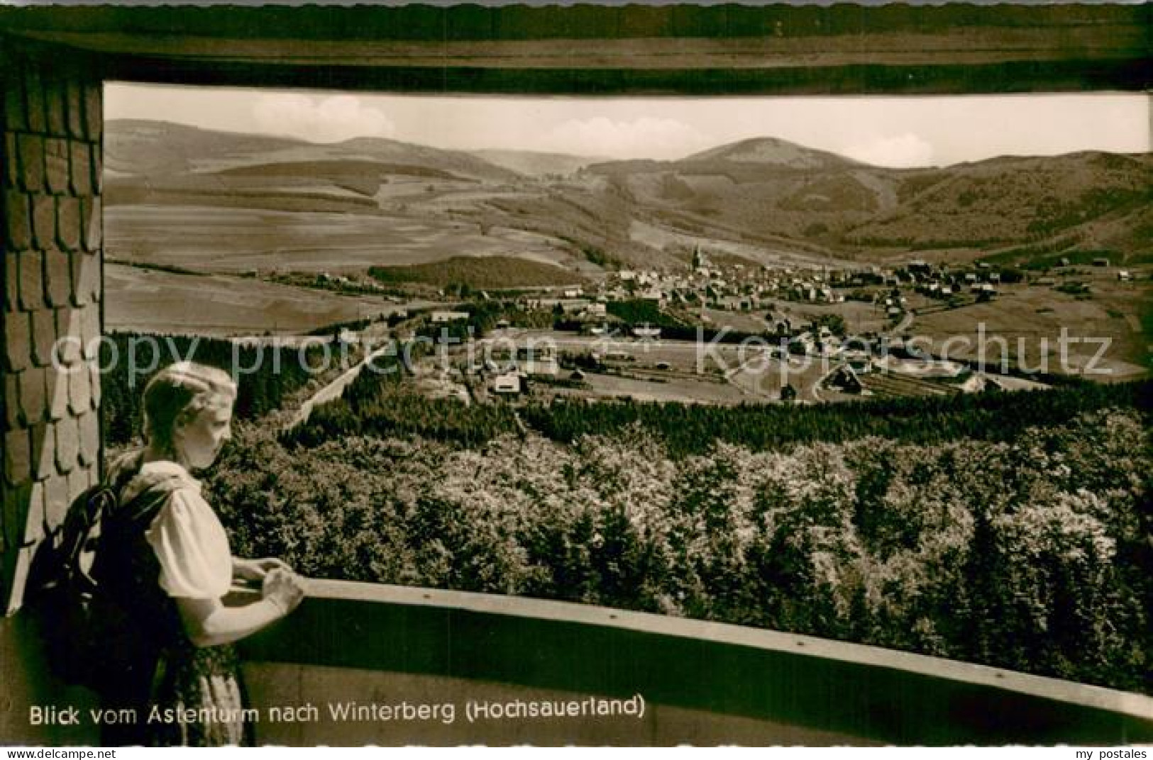 73706404 Winterberg Hochsauerland Blick Vom Astenturm Winterberg Hochsauerland - Winterberg