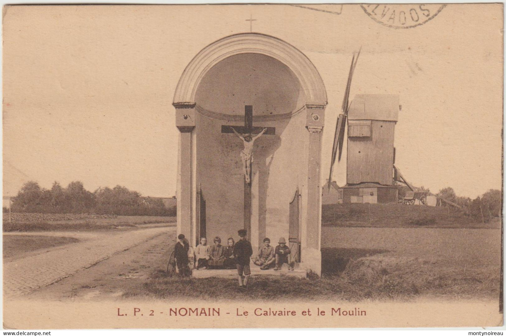 Nord : NOMAIN : Le  Calvaire  Et Le  Moulin - Sonstige & Ohne Zuordnung