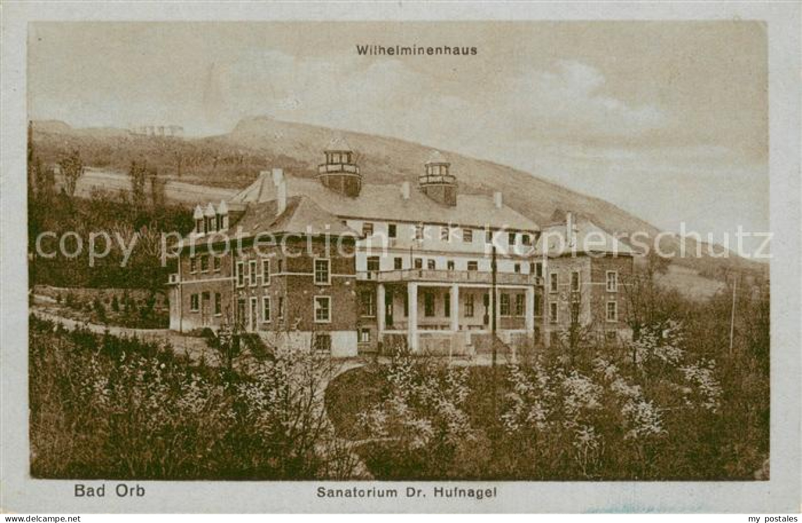 73706348 Bad Orb Wilhelminenhaus Sanatorium Dr. Hufnagel Bad Orb - Bad Orb