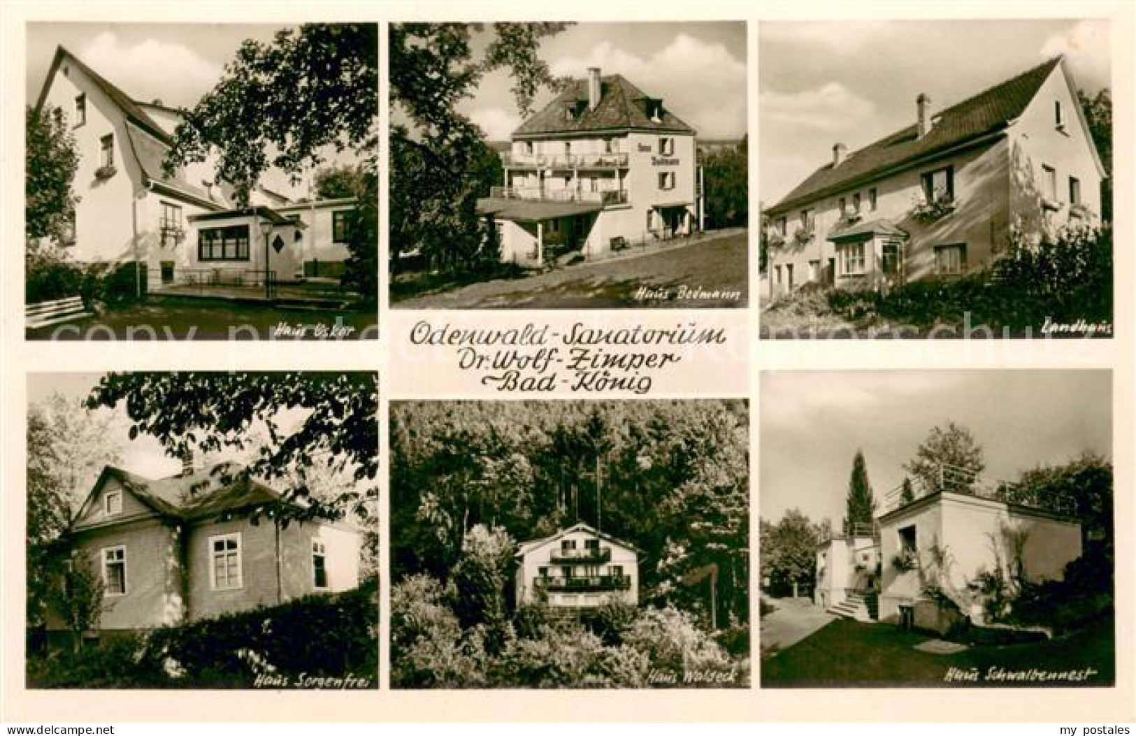 73706313 Bad Koenig Odenwald Odenwald-Sanatorium Bad Koenig Odenwald - Bad Koenig