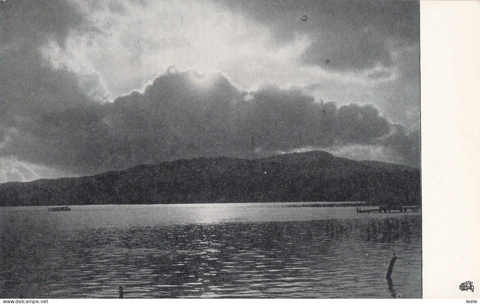 D85. Vintage Undivided Tucks Postcard. Evening View Of Coastline. - Other & Unclassified