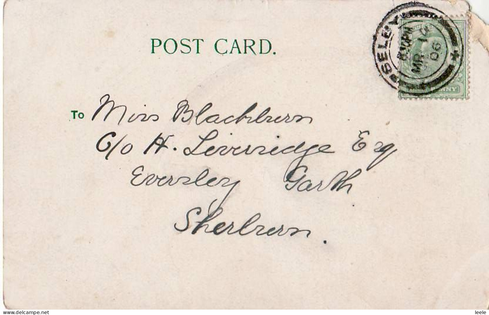 D71. Vintage Undivided Postcard. Bolton Abbey And Bridge. - Altri & Non Classificati