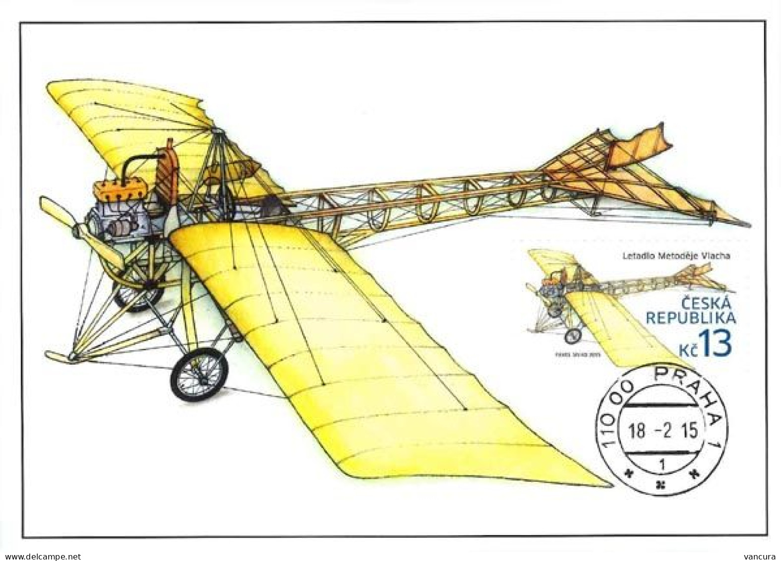 CM 839 Czech Republic Metodej Vlach's Airplane 2015 - Vliegtuigen