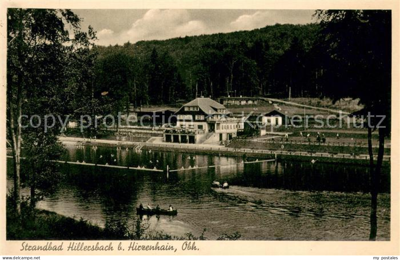 73706268 Hirzenhain Wetteraukreis Strandbad Hillersbach Hirzenhain Wetteraukreis - Altri & Non Classificati