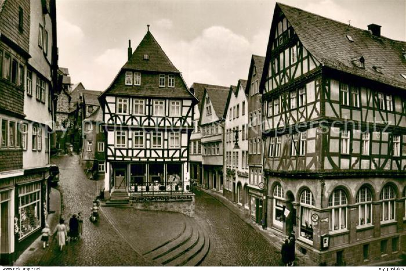 73706251 Wetzlar Eisenmarkt Mit Wertherhaus Und Alte Muenz Wetzlar - Wetzlar