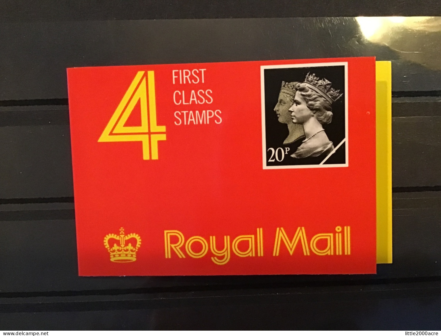 GB 1990 4 20p Stamps Barcode Booklet £0.80 MNH SG JB2 - Postzegelboekjes