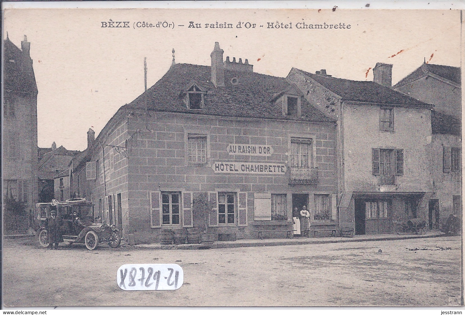 BEZE- AU RAISIN D OR- HOTEL CHAMBRETTE- BELLE AUTOMOBILE - Sonstige & Ohne Zuordnung