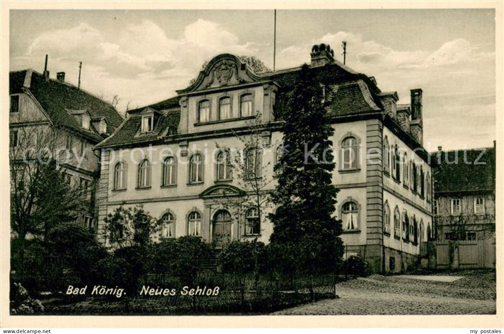 73706201 Bad Koenig Odenwald Neues Schloss Bad Koenig Odenwald - Bad König