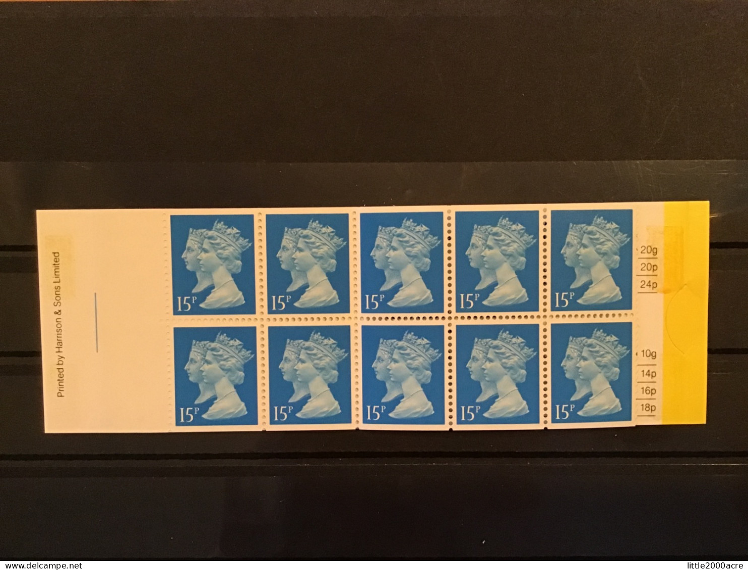 GB 1990 10 15p Stamps Barcode Booklet £1.80 MNH SG JC1 - Booklets