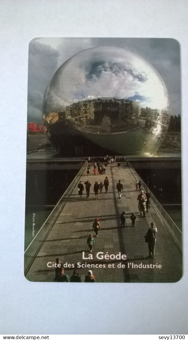 Passeport, Carte D'accès à La Géode - Sonstige & Ohne Zuordnung