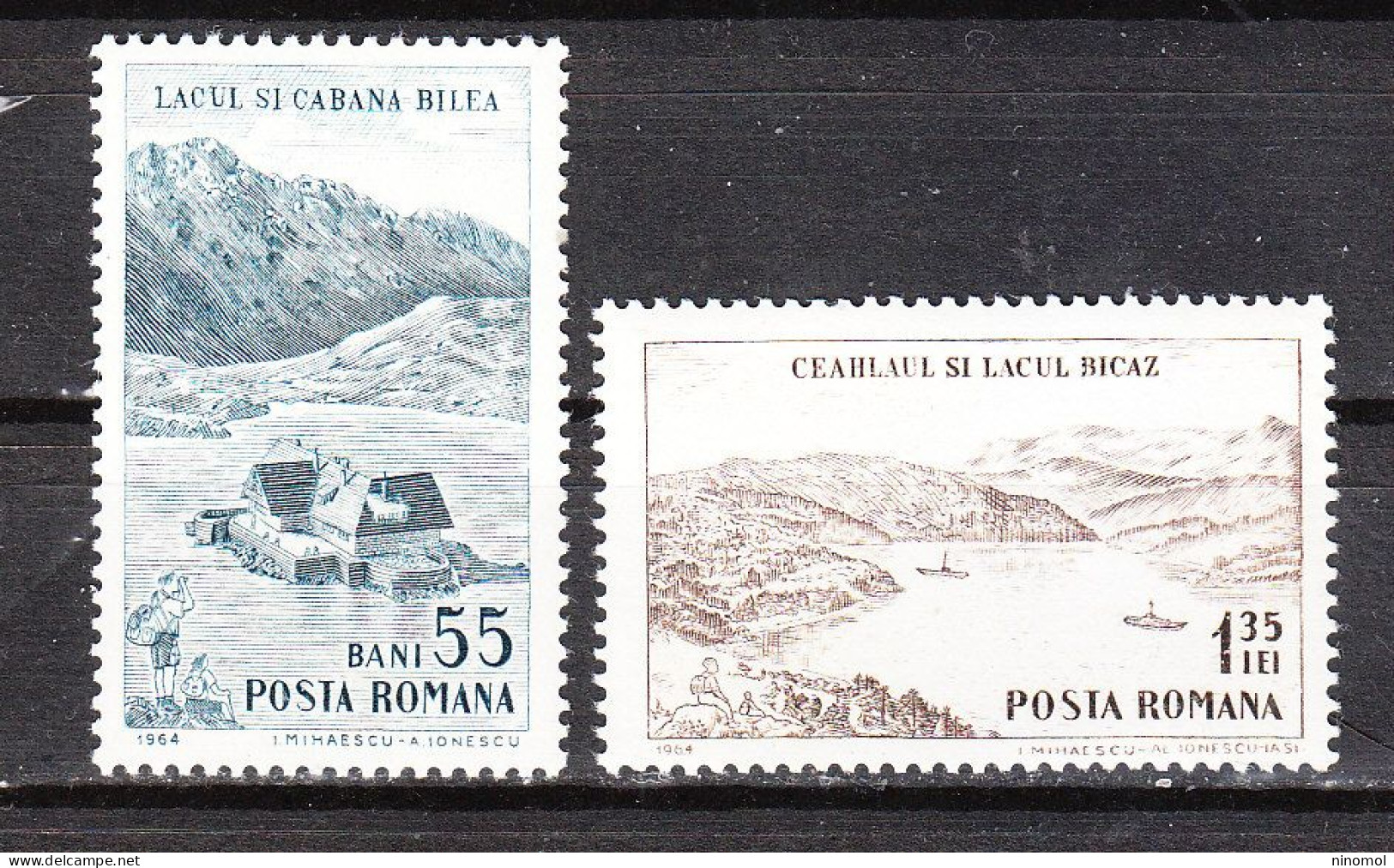 Romania   -  1964. Laghi Rumeni. Romanian Lakes. MNH - Geographie