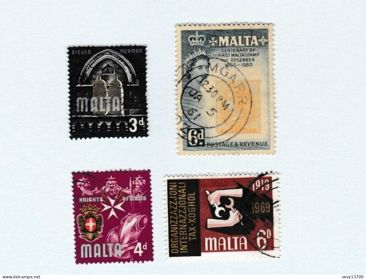 Malte - Lot De 15 Timbres - Malte