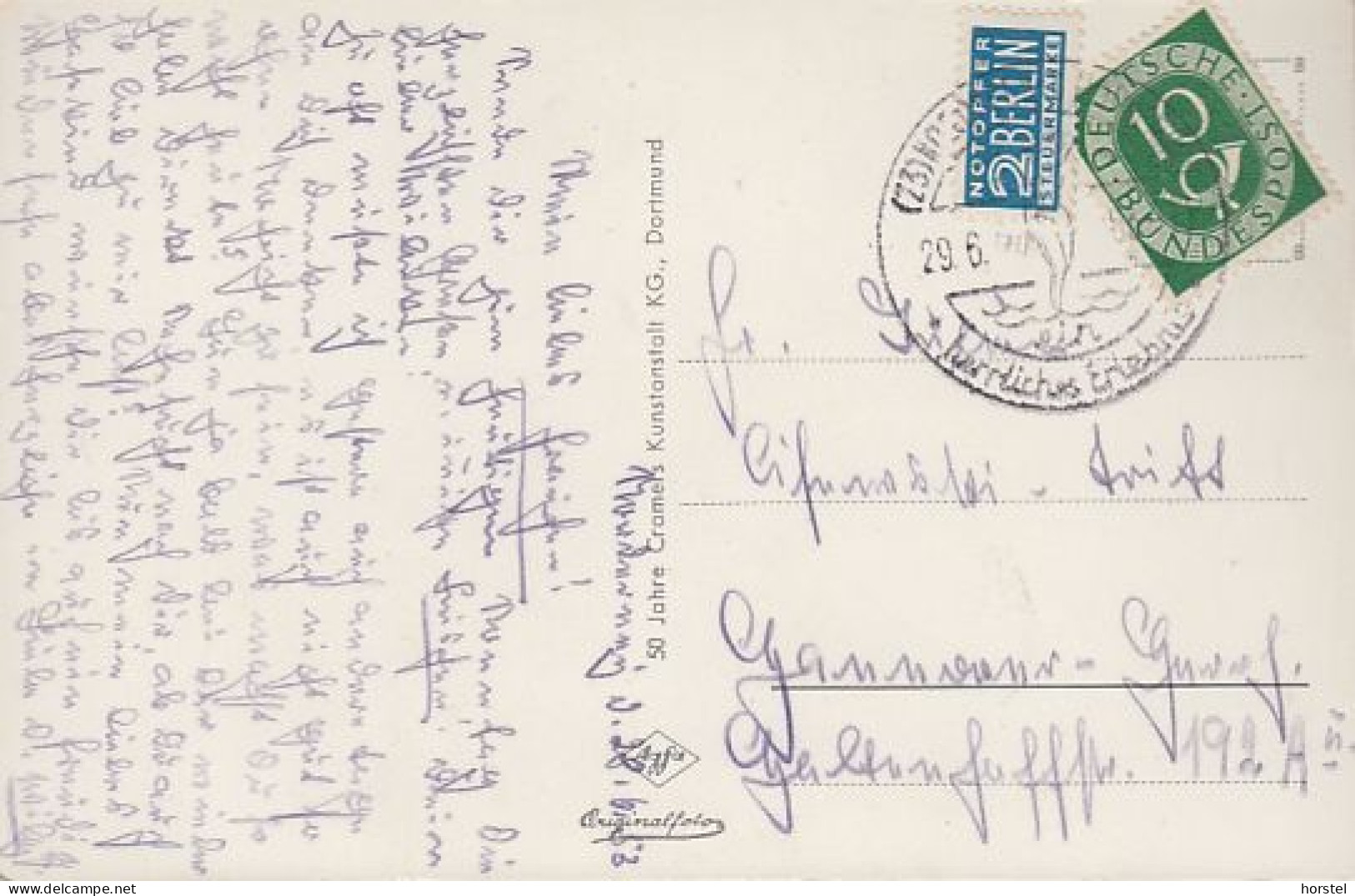 D-26548 Norderney - Alte Aufnahme - Luftbild - Aerial View - Nice Stamps - 1953 Notopfer ! - Norderney