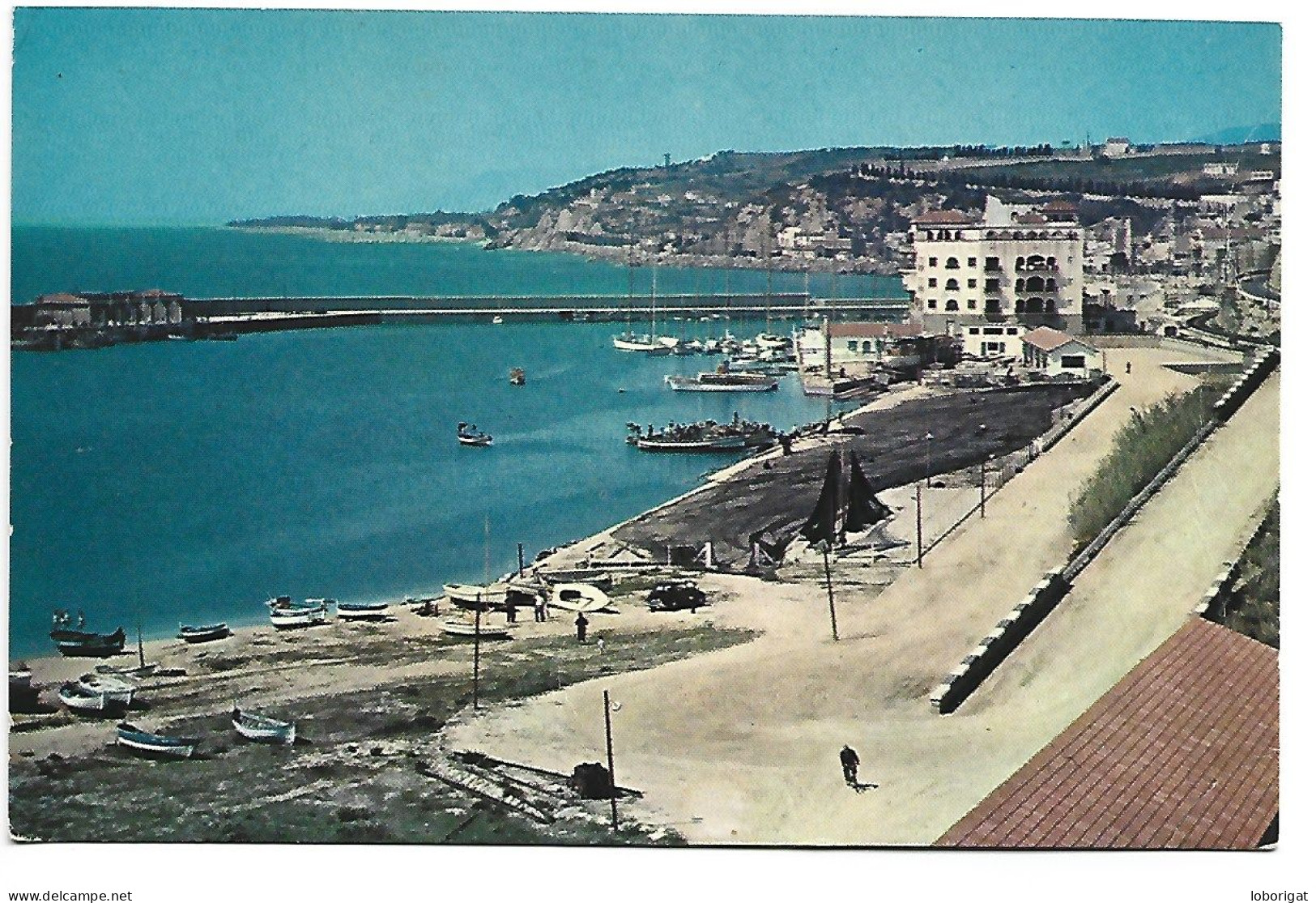 PUERTO CON ANTIGUO RESTAURANTE POSITO DE PESCADORES / PORT / HARBOUR.- ARENYS DE MAR / BARCELONA - ( CATALUNYA ) - Barcelona