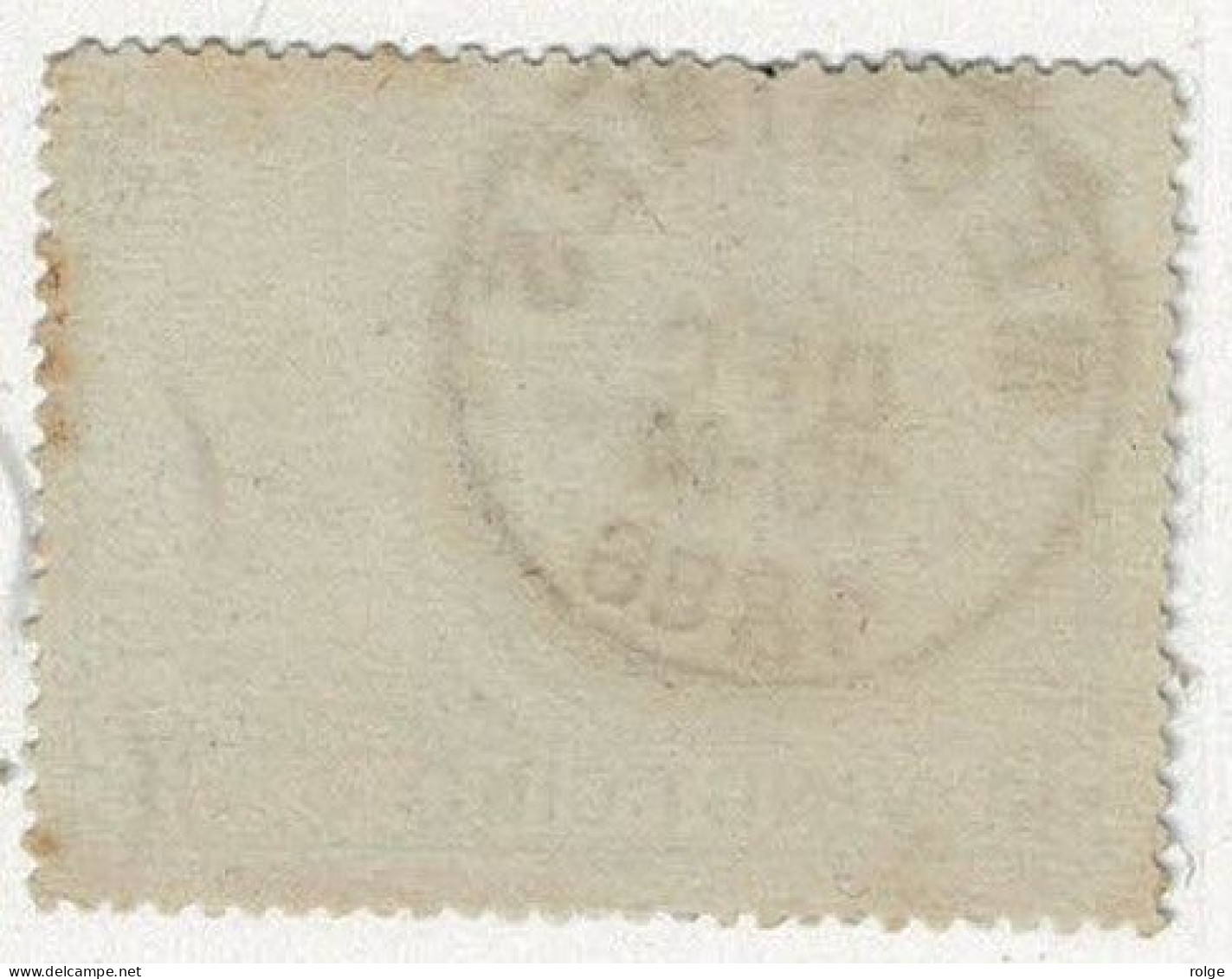 D172  MESSINES    POSTSTEMPEL  OP SPOORWEGZEGEL N° 3 - Gebraucht