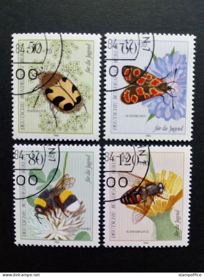 BERLIN MI-NR. 712-715 GESTEMPELT(USED) JUGEND 1984 INSEKTEN HUMMEL - Used Stamps