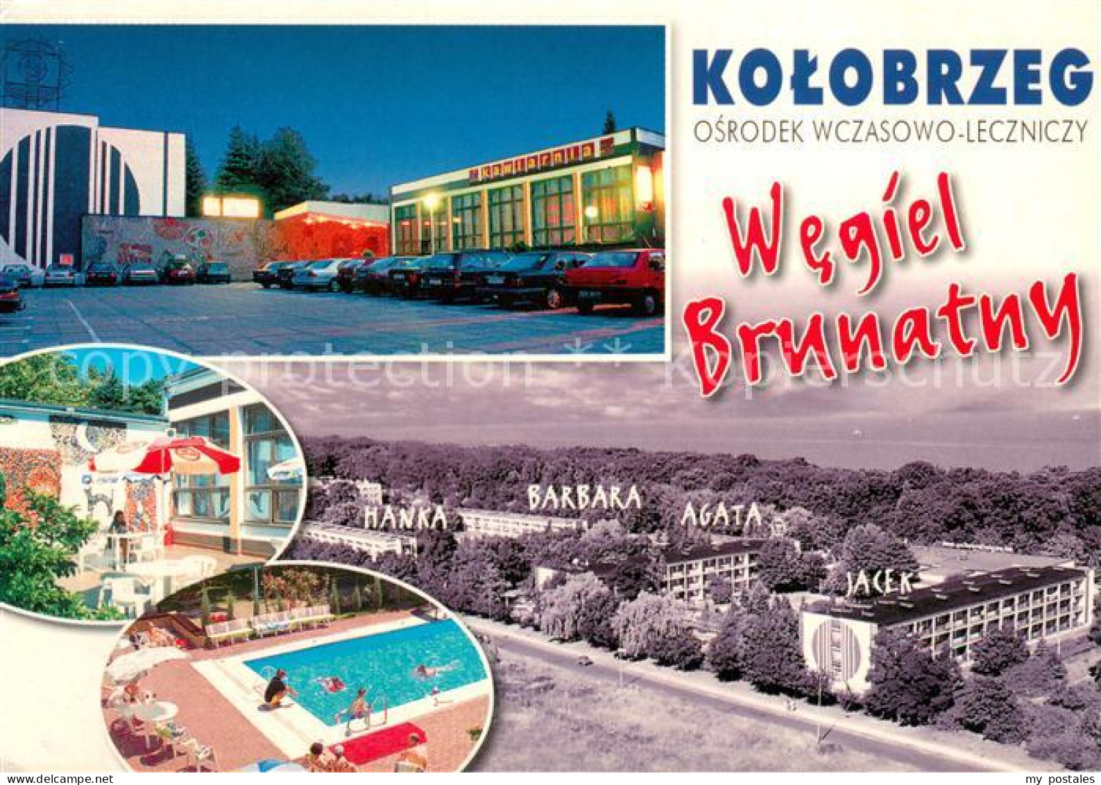 73705998 Kolobrzeg Kolberg Ostseebad Wegiel Brunatny Hotels Swimming Pool  - Polonia