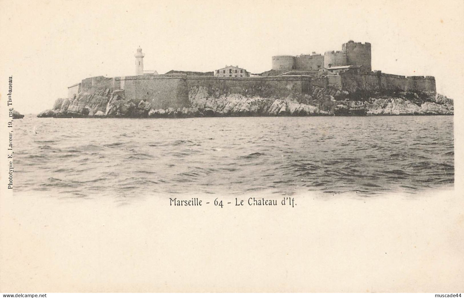 MARSEILLE - LE CHATEAU D IF - Castillo De If, Archipiélago De Frioul, Islas...