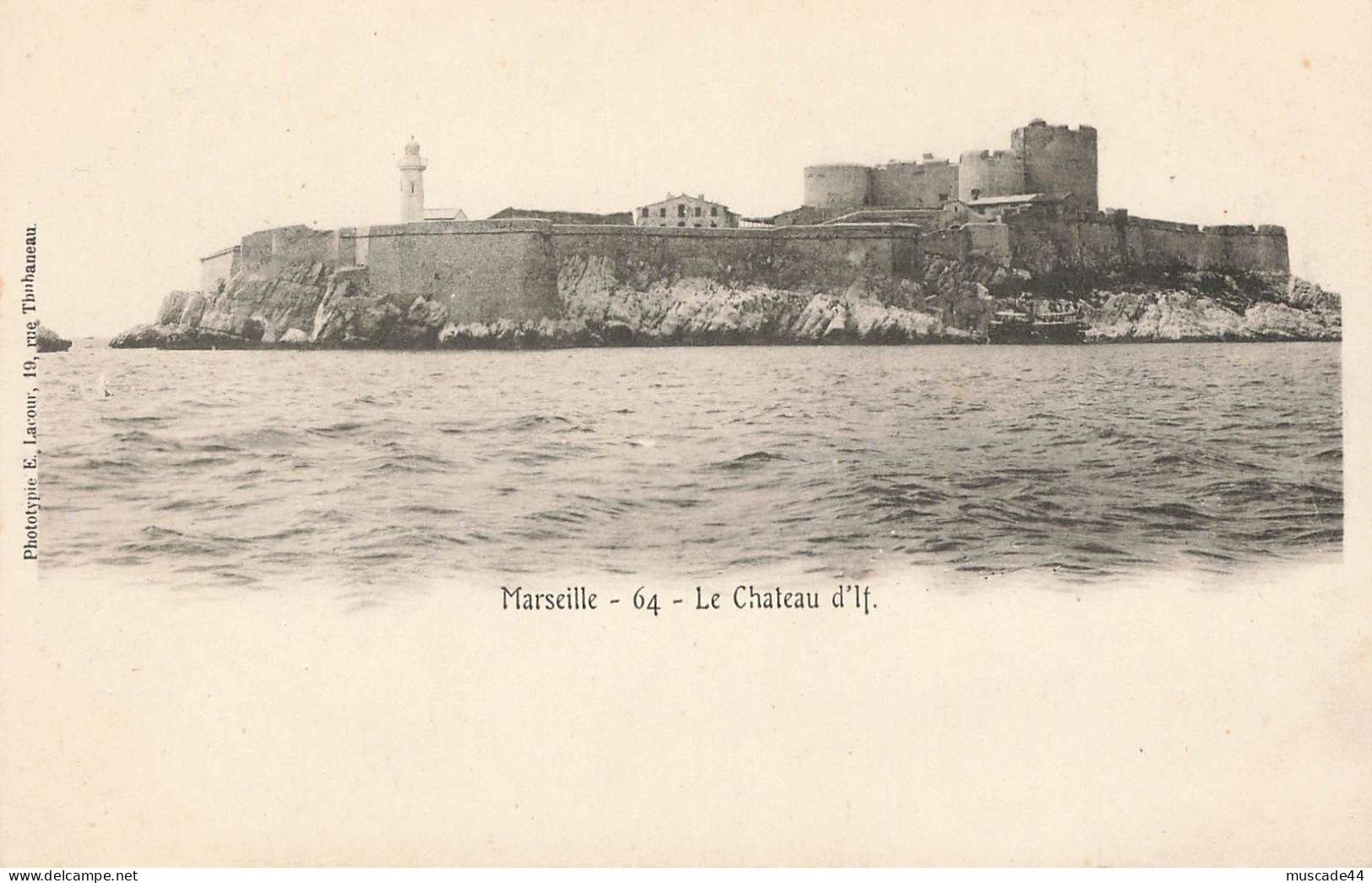 MARSEILLE - LE CHATEAU D IF - Château D'If, Frioul, Iles ...