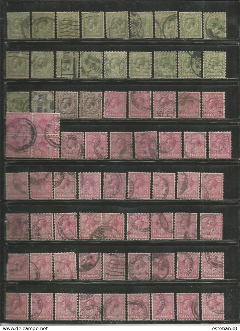 George Vl Timbres Diverses - Used Stamps