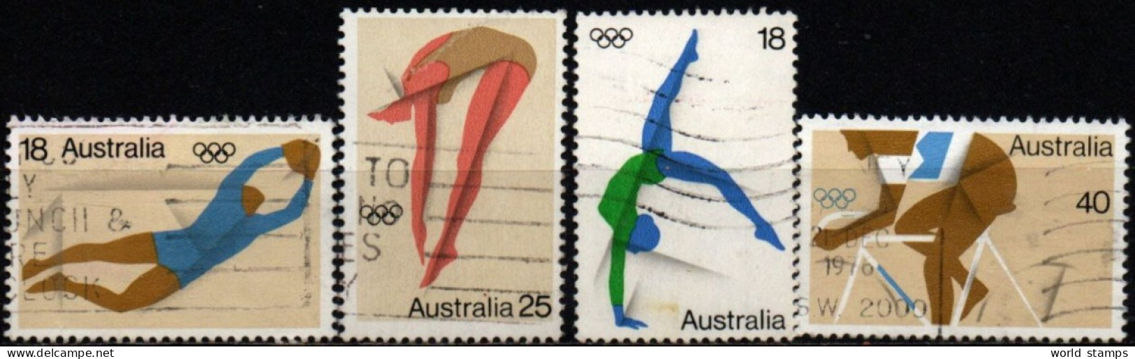 AUSTRALIE 1976 O - Usados