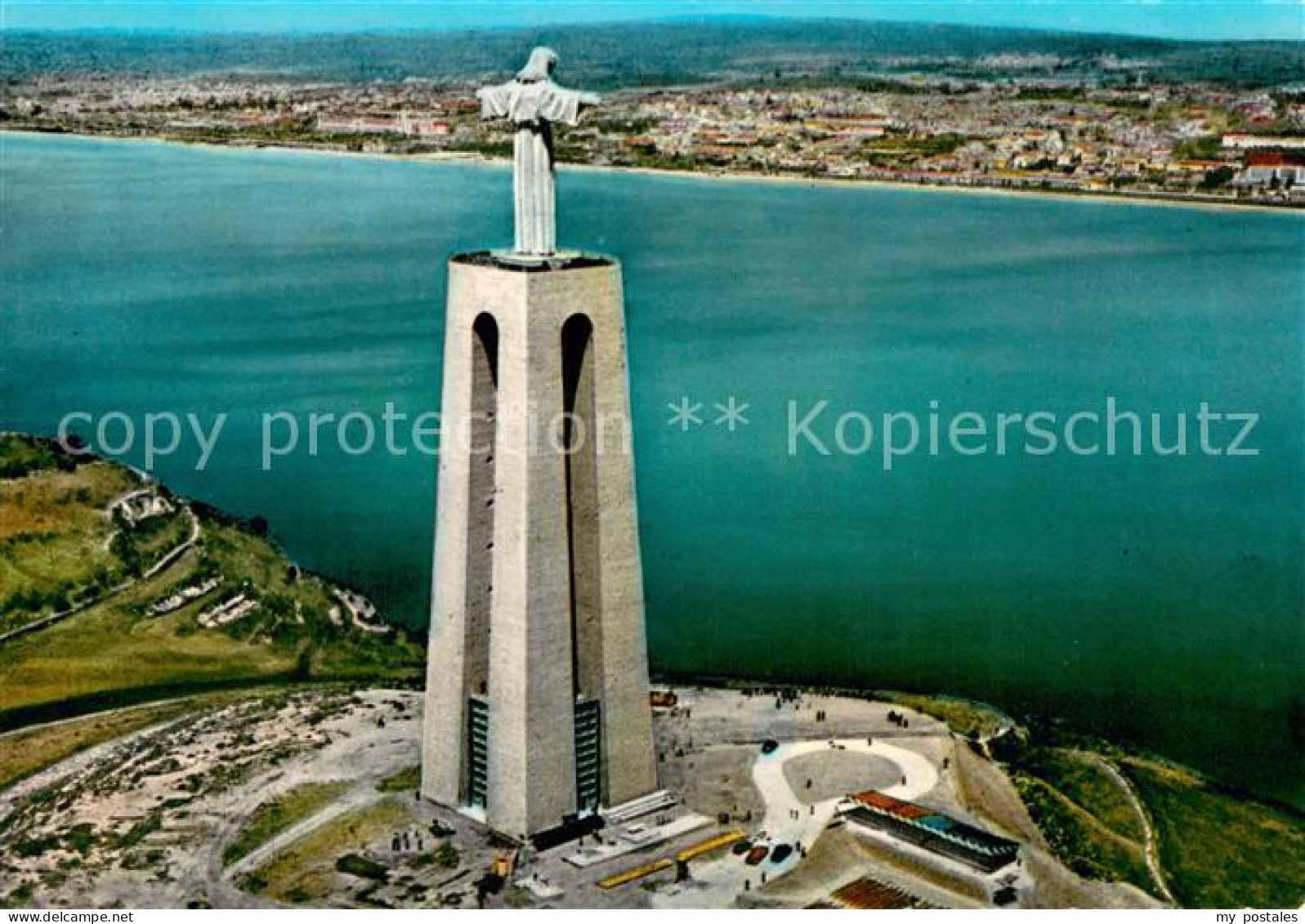 73705913 Almada Portugal Monumento A Cristo Rei Christus-Statue  - Autres & Non Classés