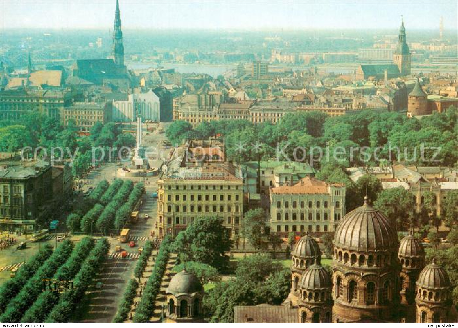 73705900 Riga Lettland View Of The City From Hotel Latvia Riga Lettland - Latvia