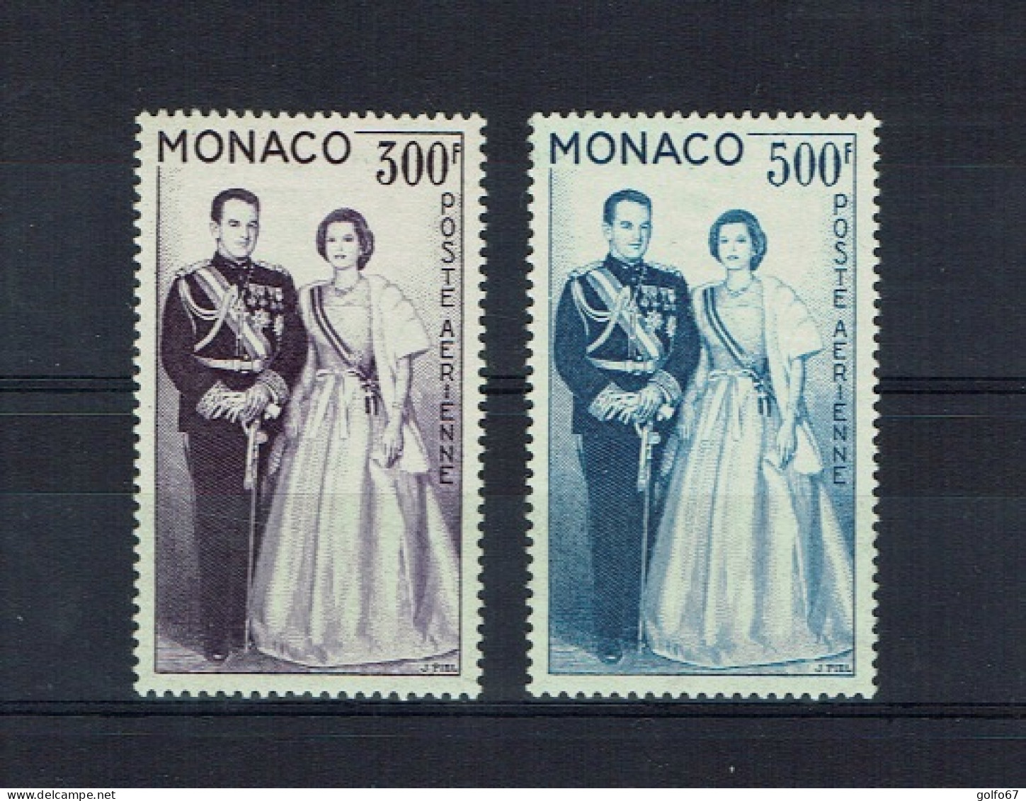 MONACO Poste Aérienne 1959 Y&T N° 71 & 72 NEUF** (77594) - Luchtpost