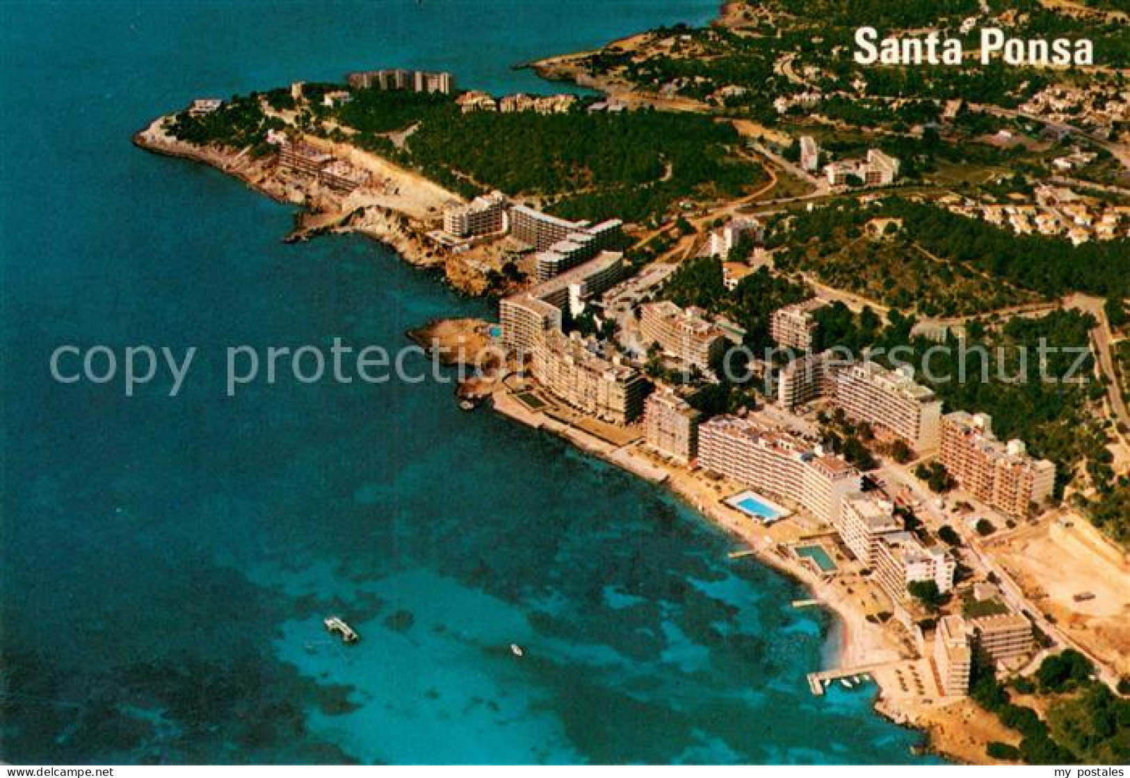 73705885 Santa Ponsa Mallorca Islas Baleares Kuestenpanorama Santa Ponsa - Autres & Non Classés