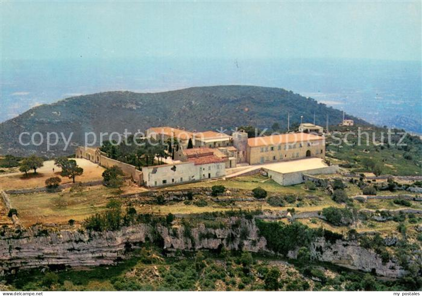 73705880 Randa Mallorca Santuario De Nuestra Senora De Cura Vista Aérea Randa Ma - Other & Unclassified