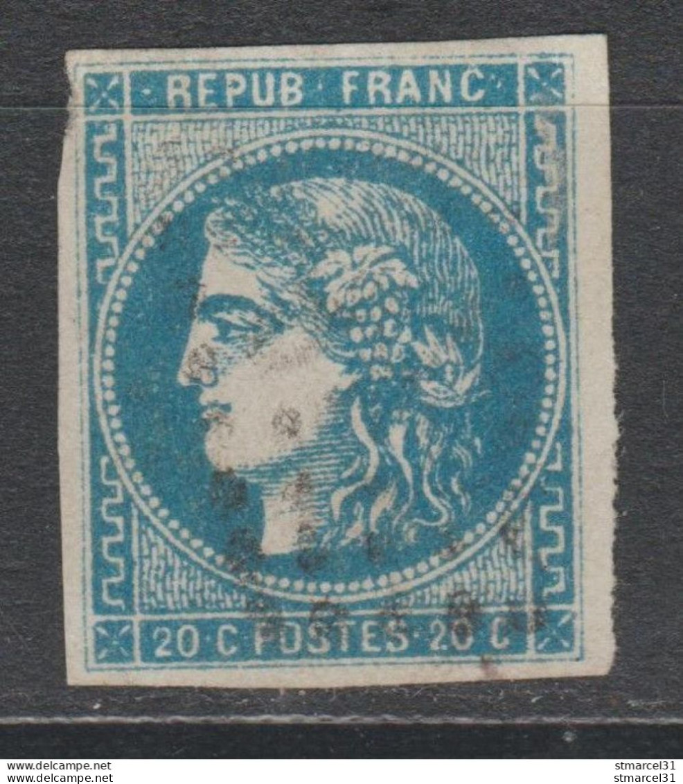 POUR BLOC REPORT CASE 9 N°46A TBE - 1870 Uitgave Van Bordeaux