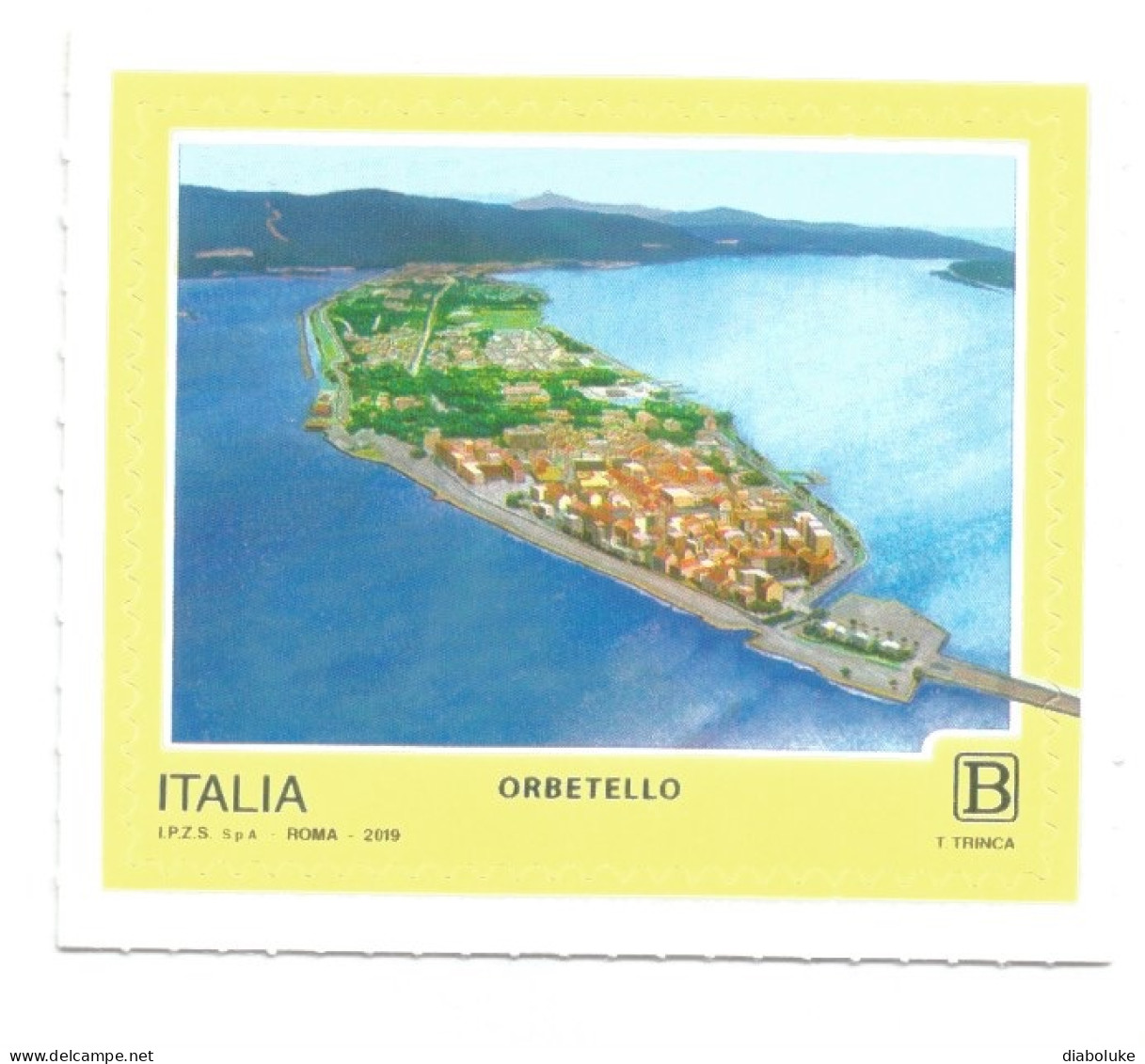 (REPUBBLICA ITALIANA) 2019, TURISTICA, ORBETELLO - Francobollo Nuovo MNH - 2011-20: Nieuw/plakker