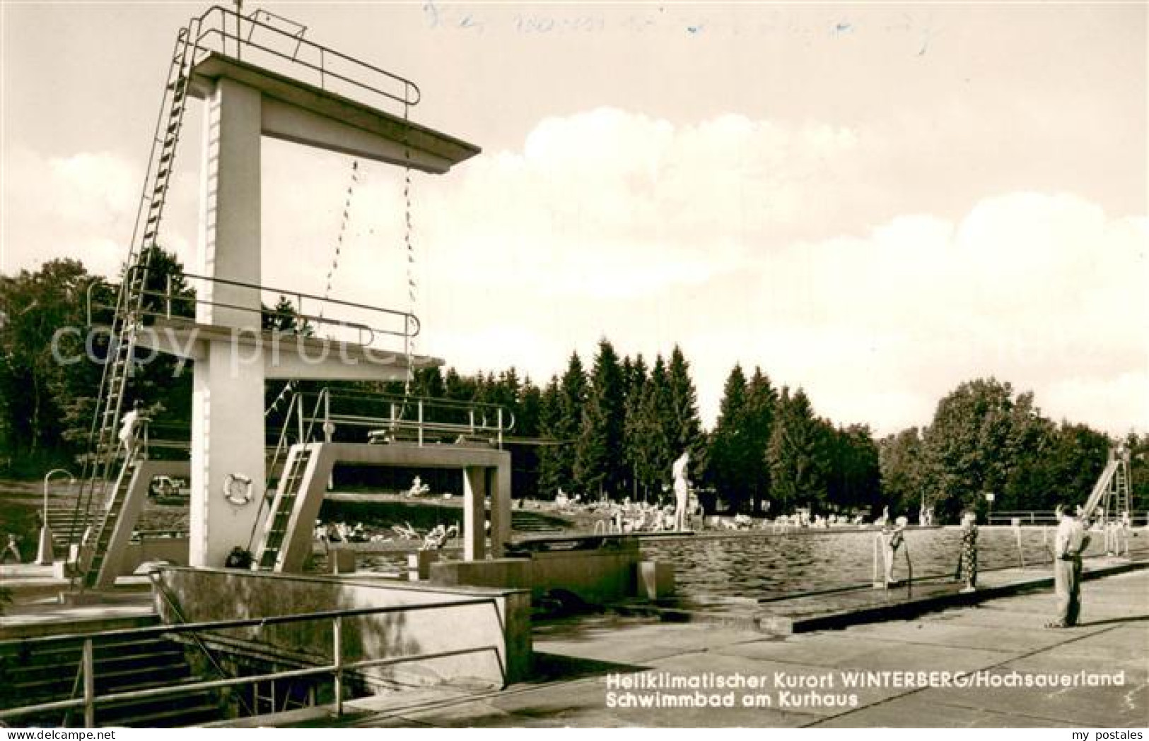 73705837 Winterberg Hochsauerland Schwimmbad Am Kurhaus Winterberg Hochsauerland - Winterberg