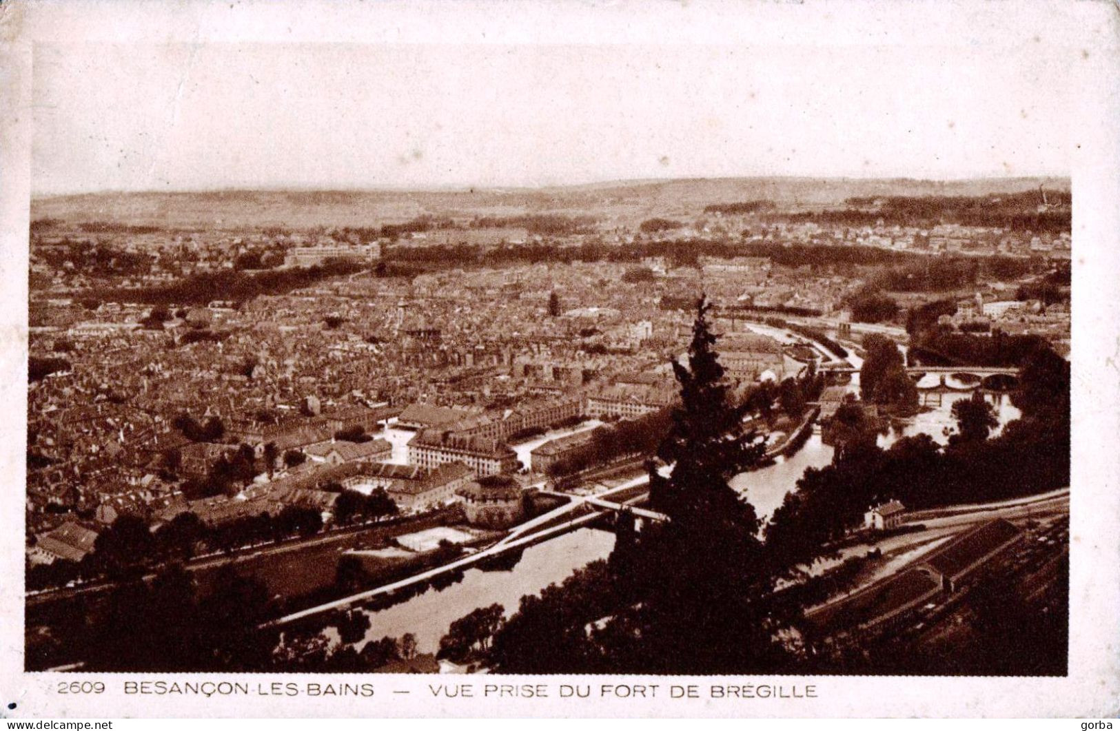 *CPA - 25 - BESANCON - Vue Prise Du Fort De Bregille - Besancon