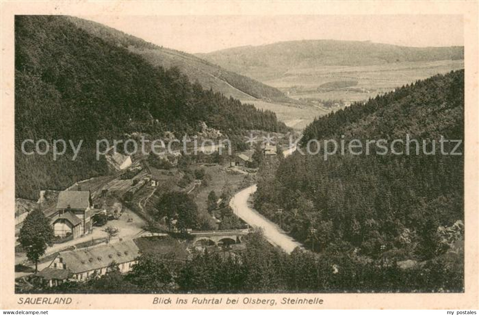 73705800 Olsberg Sauerland Steinhelle Panorama Olsberg Sauerland - Sonstige & Ohne Zuordnung